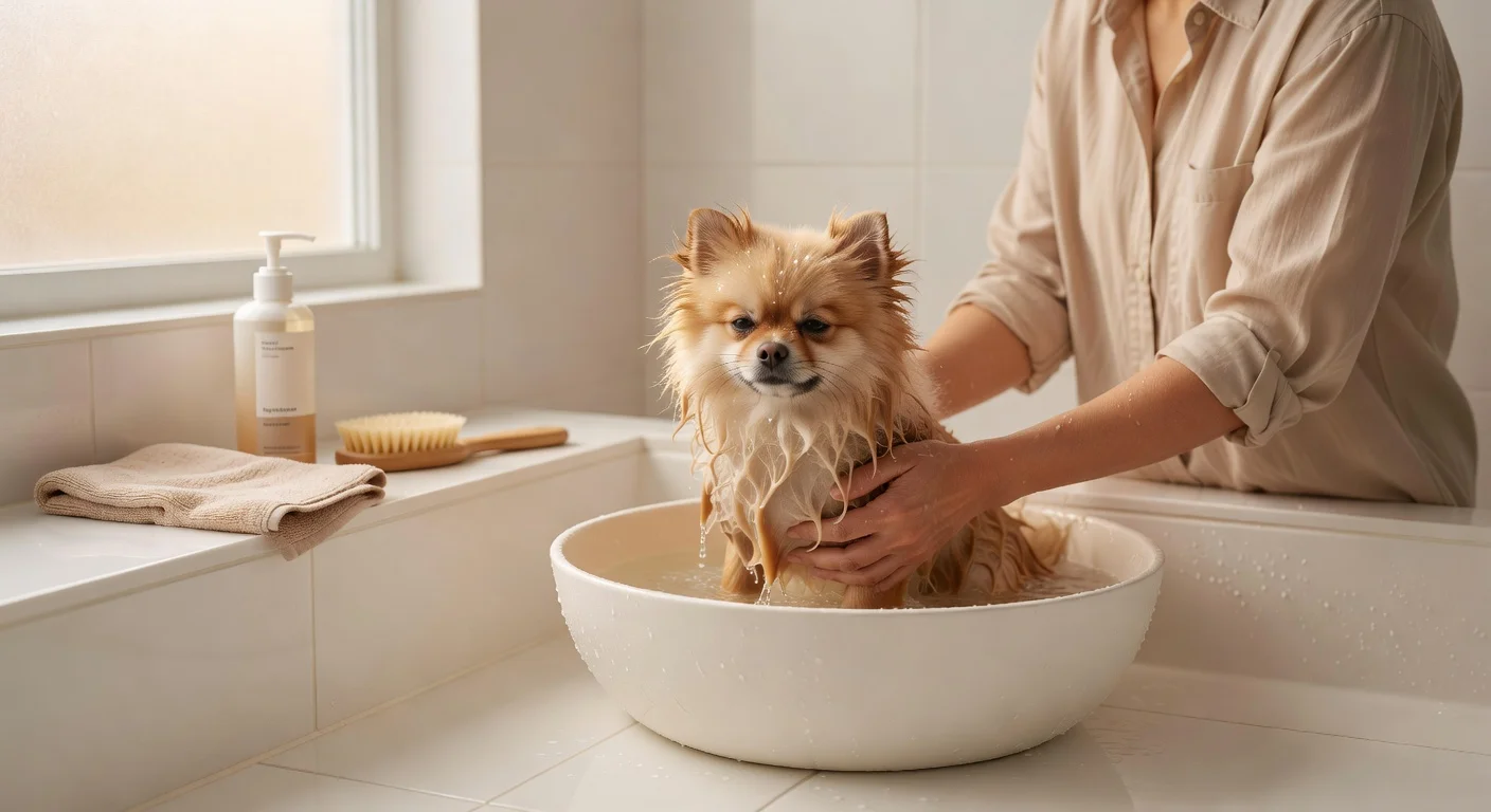 วิธีอาบน้ำสุนัขพันธุ์เล็ก ขั้นตอนง่ายๆ ขนสวย