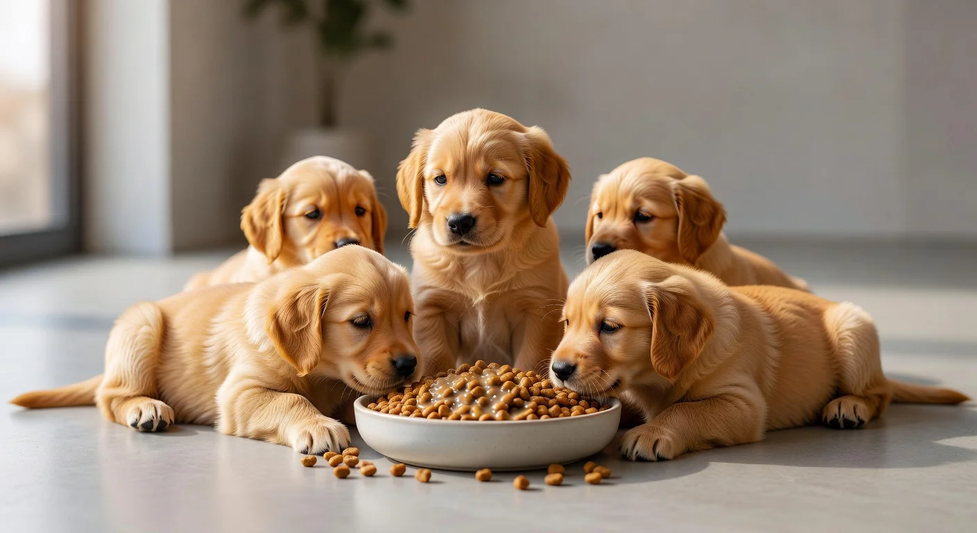 อาหารลูกหมา 1-2 เดือน ให้กินอะไรดี