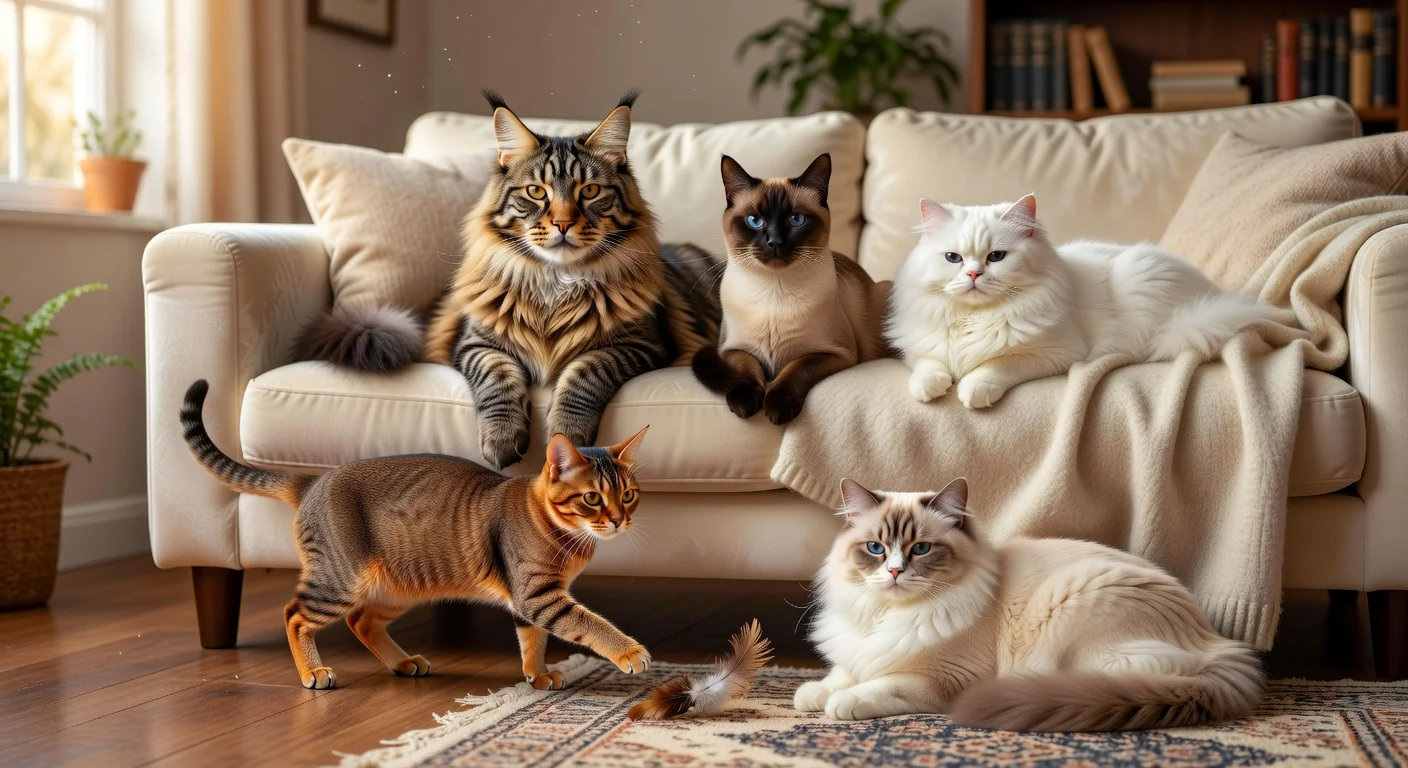 แมวพันธุ์ไหนเลี้ยงง่าย? 7 สายพันธุ์สำหรับมือใหม่