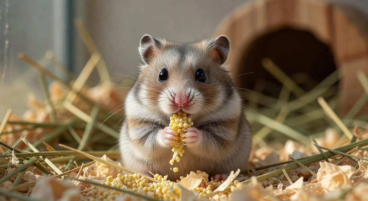 แฮมสเตอร์กินอะไรได้บ้าง? อาหารปลอดภัย + ของต้องห้าม