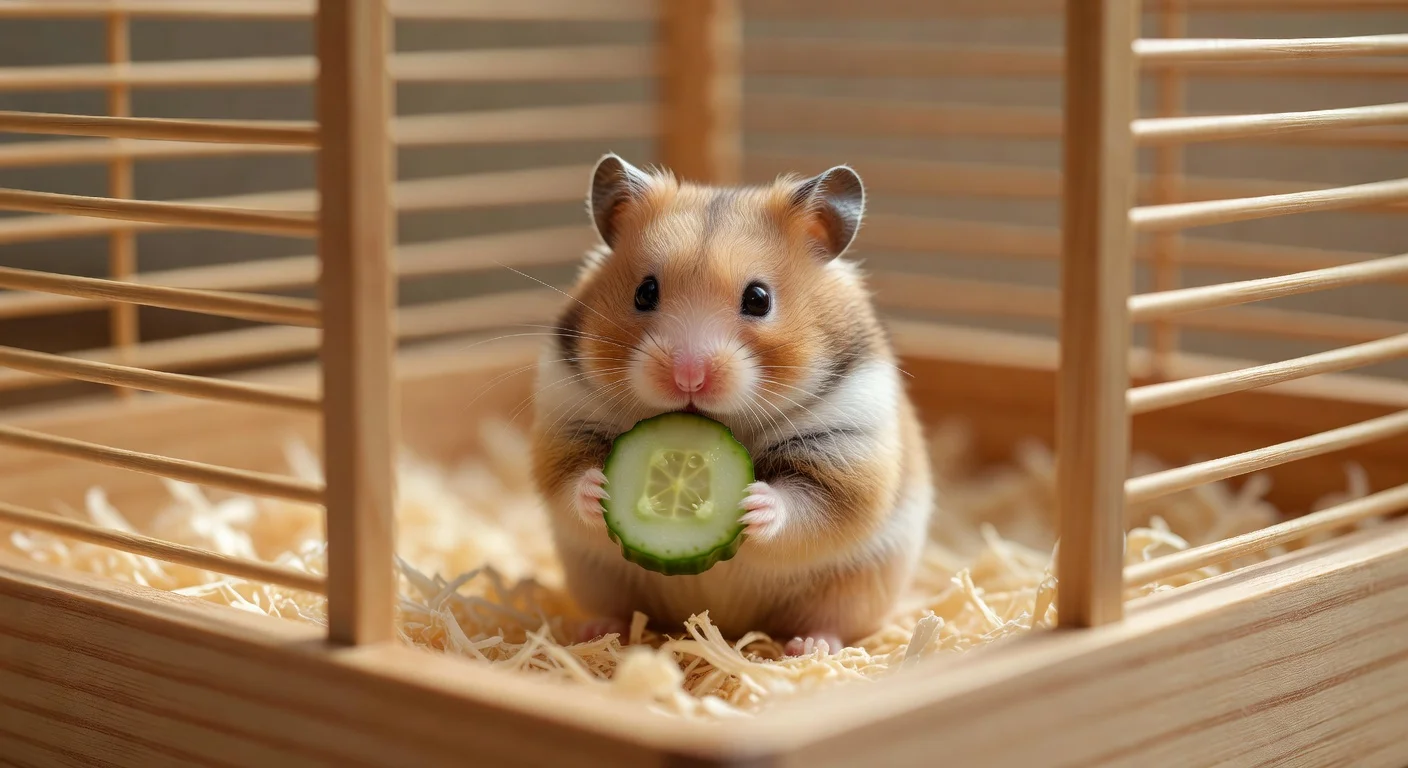 แฮมสเตอร์กินแตงกวาได้ไหม? ปริมาณที่ปลอดภัย + ผักผลไม้อื่น